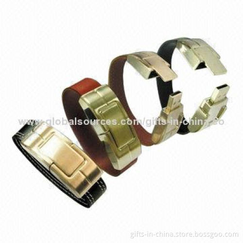 Leather 1GB to 64GB USB Flash Drives, Uses Toshiba or Samsung Chipset
